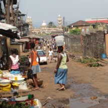 Street life of Freetown